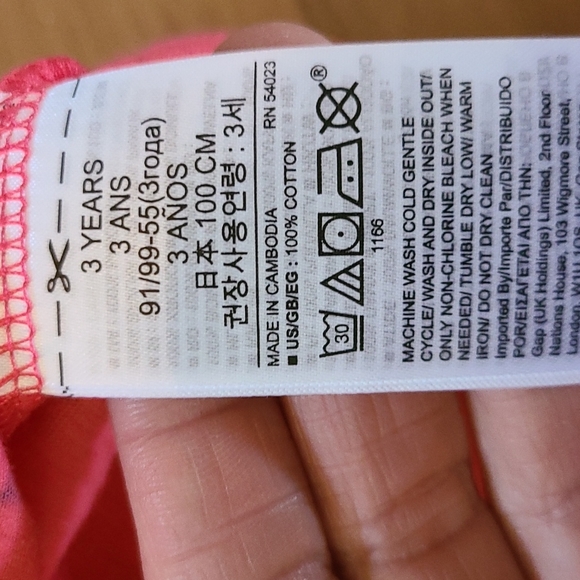 Pink Floral GAP Dress - Picture 3 of 3